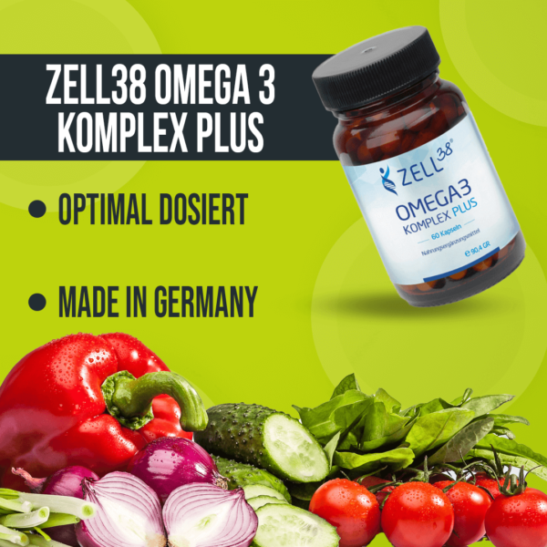 Zell38 Omega 3 Komplex plus – Bild 2