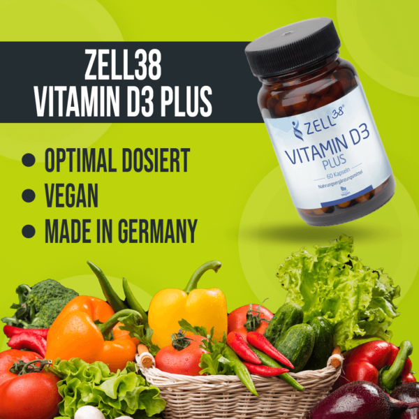 Zell38 Vitamin D3 plus – Bild 2